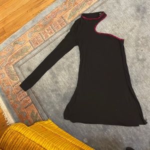 Short black dress